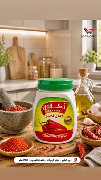 فلفل أحمر مطحون - زكاوة (Zakawa)