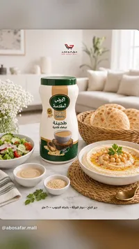 طحينة بيضاء فاخرة - الأرض المقدسة