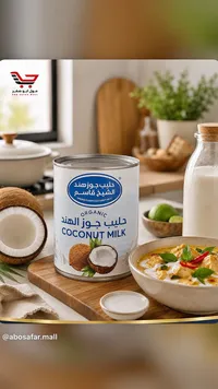 حليب جوز الهند العضوي - الشيخ قاسم (Sheikh Kasem)