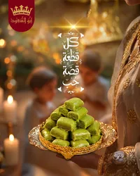 حلويات شرقية بالفستق - أبو السعود