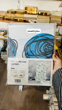 ستارة الحمام - Fabric Shower Curtain