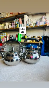 إبريق شاي استانلس ستيل 1.5 لتر