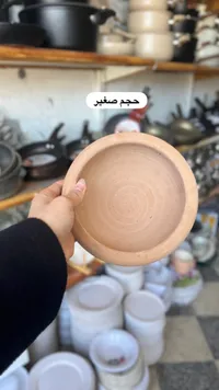طبق فخار