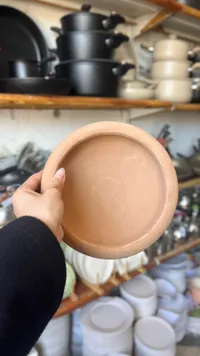طبق فخار