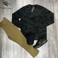 طقم رجالي سيجر جولف - قميص وبنطال