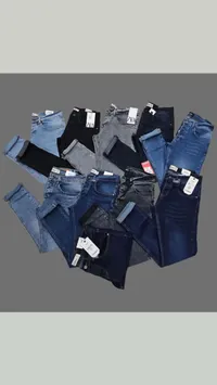 تشكيلة بناطيل جينز رجالية متنوعة - زارا وبول أند بير (Zara & Pull&Bear)