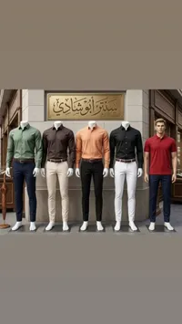 تشكيلة ملابس رجالية - سنتر أبو شادي