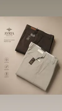 بنطال رجالي كاجوال - أيريا بريميوم (Ayria)