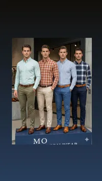 تشكيلة قمصان وبناطيل رجالية عصرية - مودرن وير (Modern Wear)