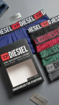 طقم بوكسر رجالي قطني - ديزل (Diesel)