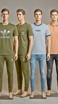 تشكيلة ملابس رياضية وكاجوال رجالية - أديداس (Adidas)