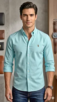 قميص كاجوال بأكمام طويلة - بولو رالف لورين (Polo Ralph Lauren)