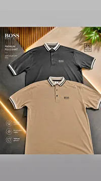 قميص بولو رجالي فاخر - بوس (Hugo Boss)