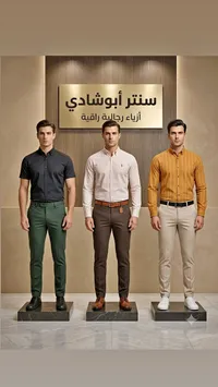 أزياء رجالية راقية - سنتر أبو شادي