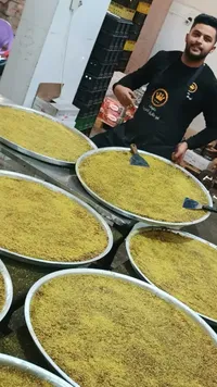 كنافة نابلسية بالفستق الحلبي - حلويات أبو طارق
