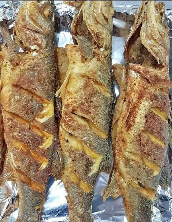 سمك مقلي جاهز - أسماك ومأكولات بحرية - سوق غزة