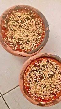 طاجن سمك بالصلصة والطحينة