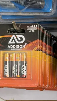 بطاريات أديسون AAA - 1.5V (4 قطع)