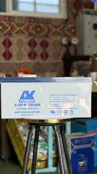 بطارية جل للطاقة الشمسية 200 أمبير - إيه كيه باور (AK Power)