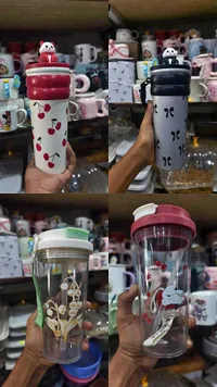 كوب حافظ للحرارة بتصميم باندا (Panda)