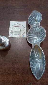 قالب معادن لحلويات بأشكال أوراق النخيل - أومه