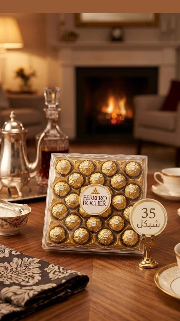 شوكولاتة فيريرو روشيه (Ferrero Rocher) - مواد غذائية وبقالة - سوق غزة