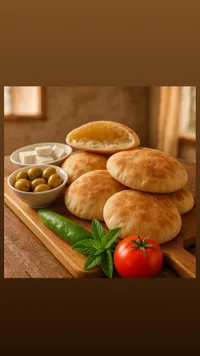 خبز عربي تقليدي