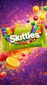 سكيتلز حامضة - Skittles Sours