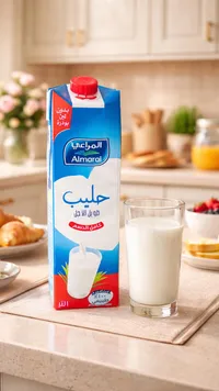 حليب المراعي كامل الدسم