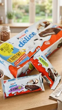 كيك محشو بالكريمة - كيندر ديليس (Kinder)