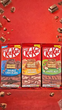 شوكولاتة كيت كات - تشكيلة النكهات الجديدة (Nestle)