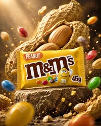 شوكولاتة بالفول السوداني - إم آند إمز (M&M's)
