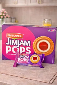 بسكويت جيم جام بوبس - بريتانيا (Britannia)