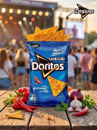 رقائق ذرة بالفلفل الحلو - دوريتوس (Doritos)