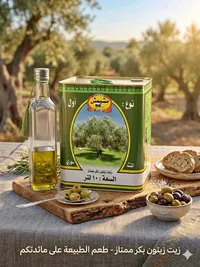 زيت زيتون بكر ممتاز - مشيمش
