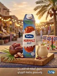 حليب بالتمر - توركو (Torku)