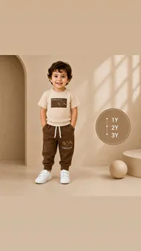 طقم ملابس أطفال صيفي - سينور كيدز (Seineour Kids)