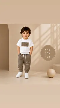 طقم ملابس أطفال صيفي - سينور كيدز (Seineour Kids)