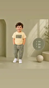 طقم ملابس أطفال صيفي - سينور كيدز (Seineour Kids)