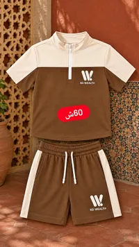 طقم صيفي للأطفال - كي دي ويلث (KD Wealth) - سوق غزة