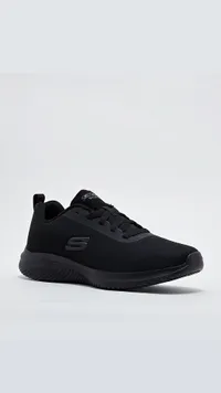 حذاء رياضي شبابي أسود - سكيتشرز (Skechers)