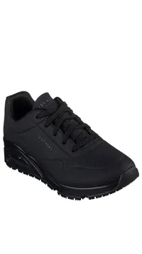 حذاء رياضي شبابي أسود - سكيتشرز (Skechers)