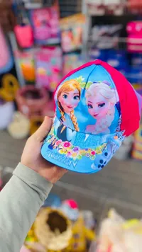 قبعة أطفال بتصميم فروزن (Frozen)