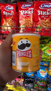 برينجلز جبنة تشيدر - Pringles Cheddar Cheese