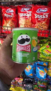 برينجلز كريمة البصل - Pringles Sour Cream Onion