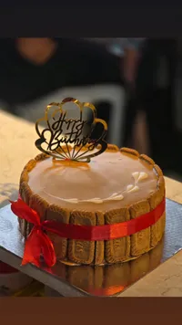 كيكة اللوتس بعيد الميلاد