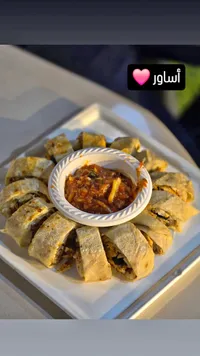 وجبة أساور الشاورما - مطعم أساور