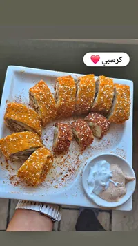 وجبة دجاج كرسبي رول