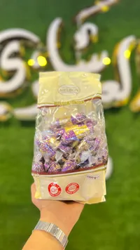 حلويات ملبن الفواكه الملونة