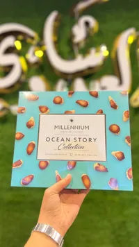 Millennium Ocean Story Collection - Chocolate Shells with Hazelnut Praline